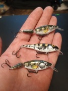 Trzy woblery imitacje ciernika 