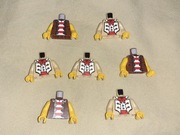 7x nowe LEGO pirates elementy 21358 pirat idea228 idea237