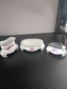 Porcelanowy zestaw palacza Karolina 