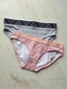 Figi dziewczęce bawełniane majtki młodzieżowe rozm. 134/140