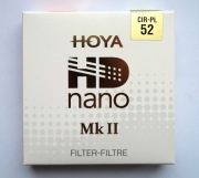 Filtr polaryzacyjny 52 mm HOYA HD nano MkII