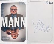 WOJCIECH MANN AUTOGRAF!! ECHO K.Kubisiowa nowa,okładka twarda