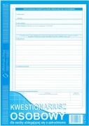 Kwestionariusz osobowy dla osób ubiegających się o zatrudnienie A4 504-A1