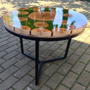 Stolik kawowy plaster dębu/sosny