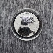 Fenrir 2022 1 moneta uncja srebra 999 kapsel intercept + CERTYFIKAT
