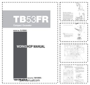 Takeuchi TB53FR Service Manual Instrukcja serwisowa naprawcza