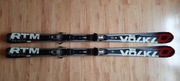 Narty Volkl RTM TIP ROCKER o dł.160 - 163cm + Marker FASTRAK2 jak NOWE