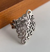 Pierścionek obrączka srebro 925