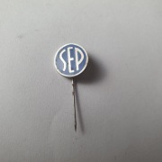 Stara odznaka / wpinka SEP (Stowarzyszenie Elektryków Polskich – PRL, 13mm 