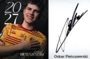 Pietruszewki Oskar autograf zdjęcie Jagiellonia Polska