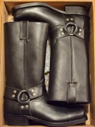 buty kowbojskie MAYURA - czarne 