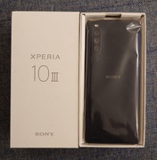 Smartfon SONY Xperia 10 III 6/128GB Czarny (bez ładowarki)