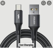 Kabel USB C do szybkiego ładowania 3 metry