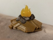 LOL Surprise Winter Disco Replacement Part Light Up Fire Logs akcesorium