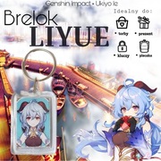 Brelok z anime gry Genshin Impact LiYue do wyboru Xiao KeQing GunYu NinGuan