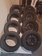 Koła kpl. kół zimowych i letnich na feldze 16  4na108 mm