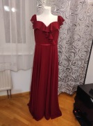 Suknia czerwona 46 wieczorowa balowa Mascara Curves