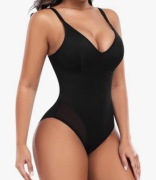 Body modelujące Body Damskie Z Wyjmowanymi Wkładkami Rozmiar XXL