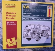 VW 1600 Transporter Haynes Puzzle