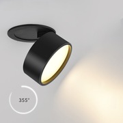 Lampa reflektor Azzardo AZ4535 wpuszczana sufitowa MONA SPOT 18W czarny