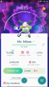 Pokemon GO trade shiny Mr. Mime