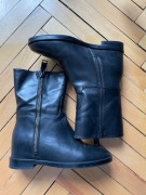 Czarne skórzane botki Bruno Premi r. 38 37.5 37