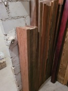 Drewno egzotyczne deski twarde tik teak merbau kempas