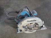 pilarka tarczowa makita hs7611 w komplecie z prowadnicą i zaciskami