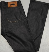 Wr) Moods of Norway oryginalne spodnie jeansowe 34/32