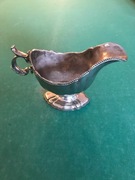 Piękna, stara sosjerka. Platerowany mosiądz.