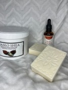 Mydło masło shea i olej jojoba. Naturalne
