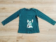 2x Bluzka koszulka z długim rękawem Zara rozm. 140