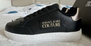 Jeans Couture Sneakersy niskie VEI11A08K-Q11 damskie premium czarne złote