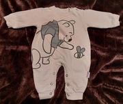 używany pajacyk niemowlęcy bez stópek by murat baby 62-68 cm (3-6 miesięcy)