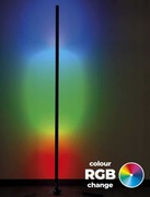 Lampa podłogowa RGB z pilotem 123 cm LED nowoczesna