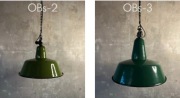Kultowe lampy industrialne – odrestaurowane lampy emaliowane vintage