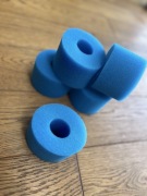 Filtry S1 Intex piankowe do jacuzzi niebieski gabka wielorazowe 5szt.