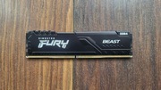 Pamięć Kingston Fury Beast 8GB DDR4 2666 KF426C16BB/8