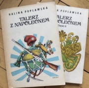 Talerz z Napoleonem Halina Popławska