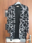 kardigan damski czarno srebrny S/M