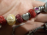 koraliki Murano i wąż  do bransoletki Apart 