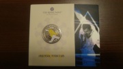 Moneta kolekcjonerska upamiętniająca Freddie'go Mercury by Royal Mint