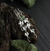 Kolczyki liść Arweny LOTR LORD OF THE RINGS Ivy Elven Earrings