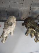 Słonie figurki z tworzywa sztucznego