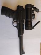 Pistolet wiatrówka Browning 4,5 km wraz z kolimatorem 