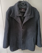 Kurtka krótki płaszcz męski wełniany rozm. 60 / 3XL 