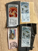 Znaczki pocztowe z automatu Brytania/Wyspa Man zestaw