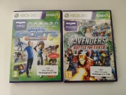Xbox 360 Kinect Sports Avengers Gry na Xboxa 2szt 