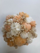 Flower box ze świec sojowych herbaciany| Róże | Prezent | Kwiaty| Dekoracja