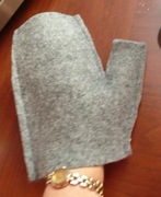 polerka do butów rękawica filcowa do polerowania obuwia hand made